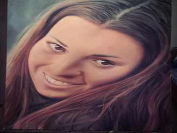 Портрет девушки под заказ, картина маслом от ИП Пахомчик К В
